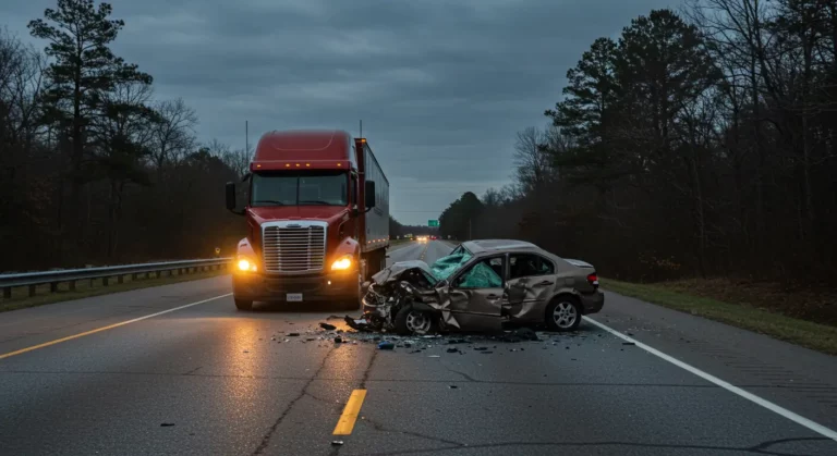 Big truck accident